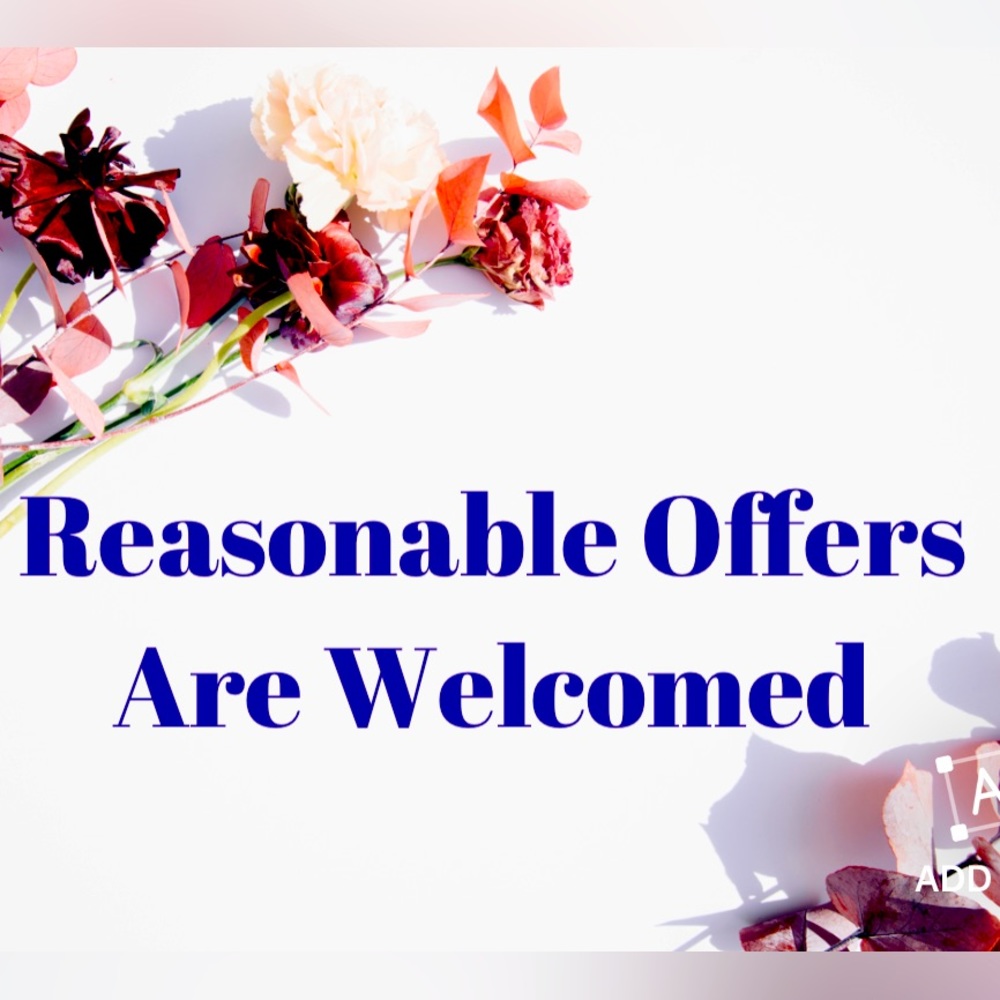 Make me a Reasonable offer! 🥰
